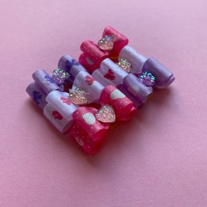 Резинка для собаки з бантиком з серцем