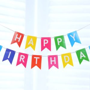 Прапорці Happy Birthday